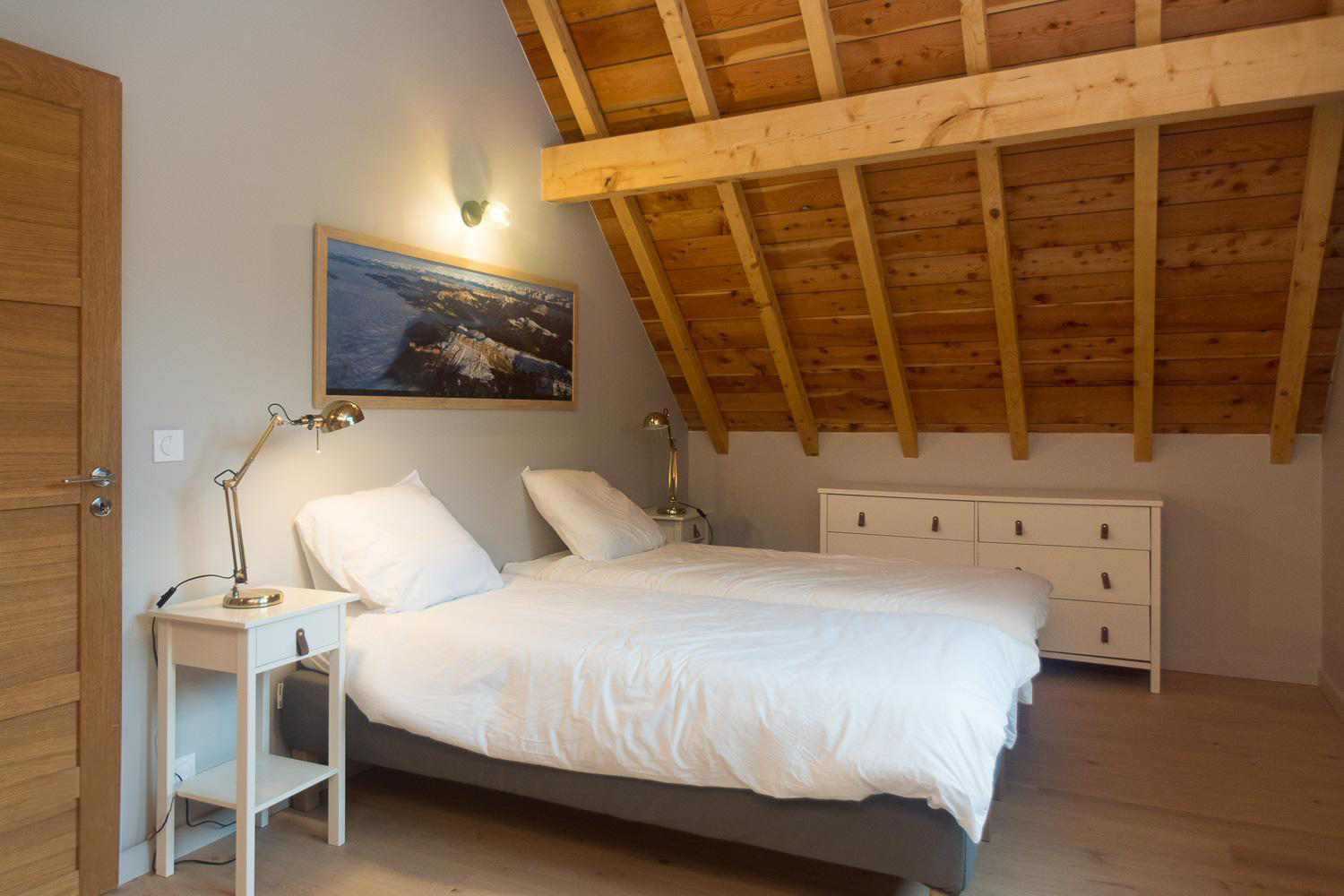 Chambres du gite Le Saint Georges