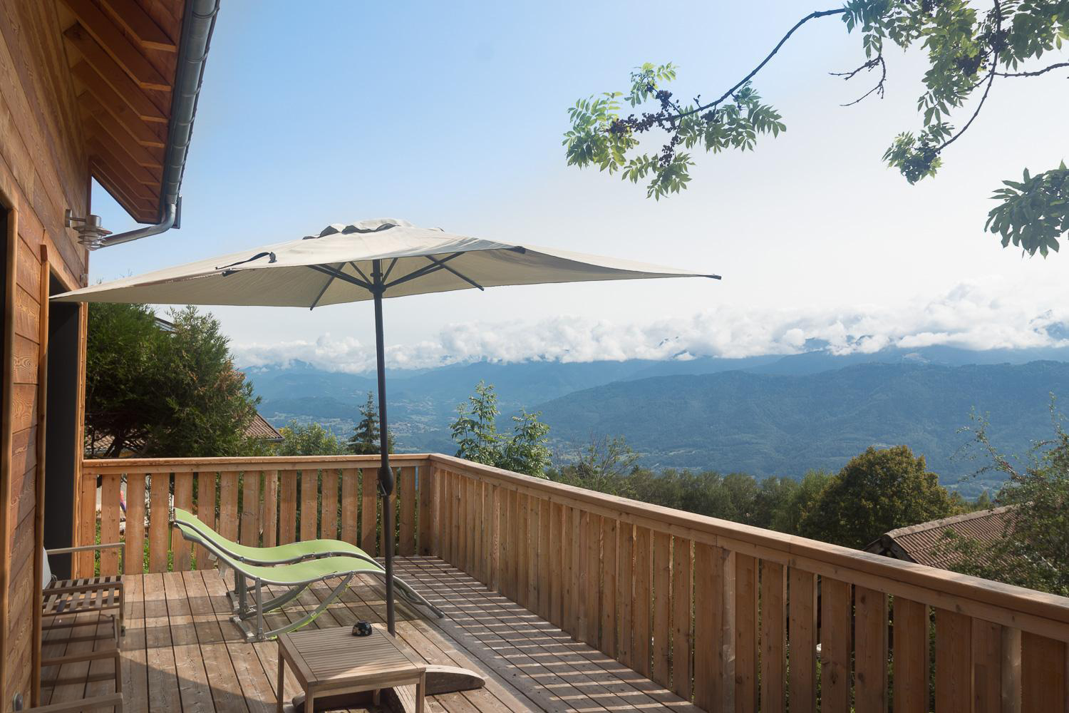 Gite de Saint Georges la terrasse panoramique